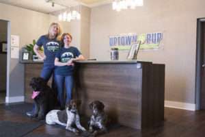 Uptown Pup Owners Mandy Stetzel and Kathleen Schonsheck