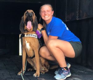 Anna Dehnke, dog trainer at Uptown Pup